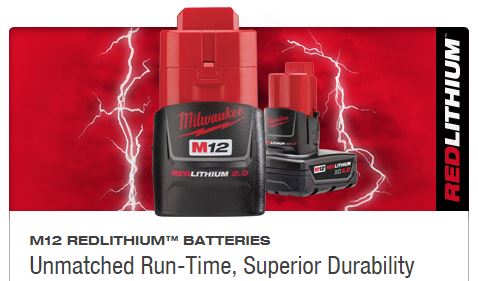 milwaukee m12 battery graphic