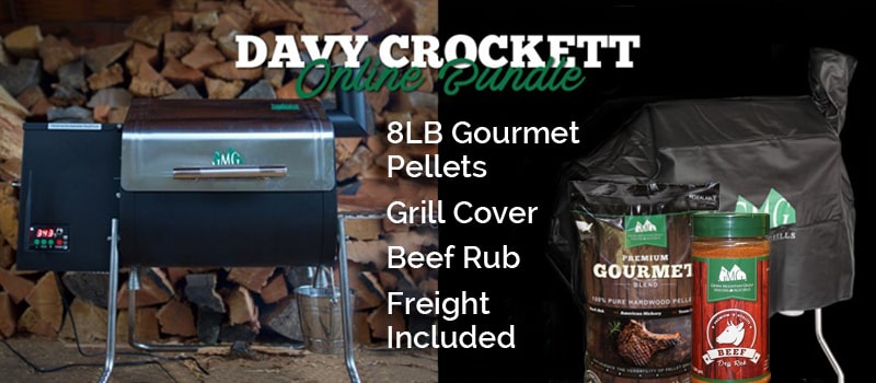 davy crockett pellet grill starter kit online bundle