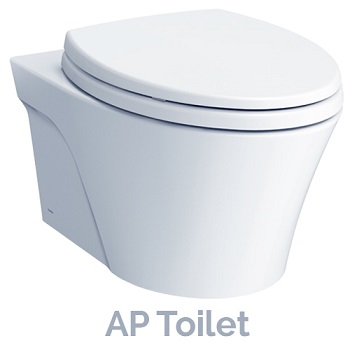 new TOTO AP wall-hung toilet model