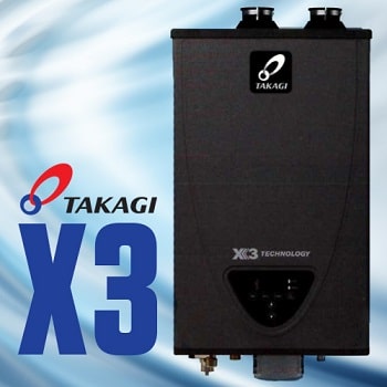 new takagi x3 tankless water heater release