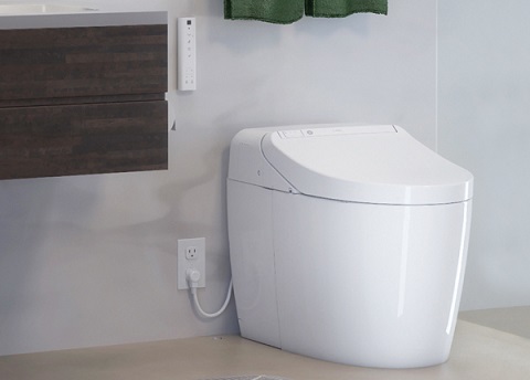 toto washlet g450 toilet installed