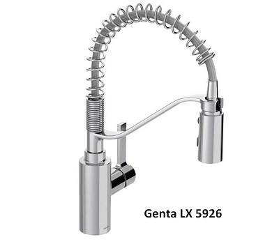 moen genta pre-rinse faucet