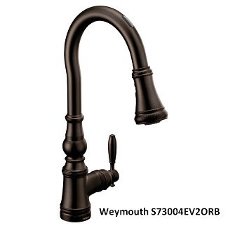 oil rubbed bronze moen weymouth smart faucet