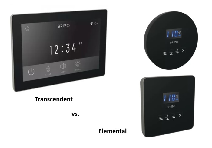 brizo mystix controllers elemental vs. transcendent